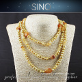 NO2 fashion pearl necklace jewelry set 2015 latest design bead jewelry